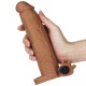 5 cm Uzatmalı Realistik Titreşimli Penis Kılıfı Melez 5 cm Uzatmalı Realistik Titreşimli Penis Kılıfı Melez