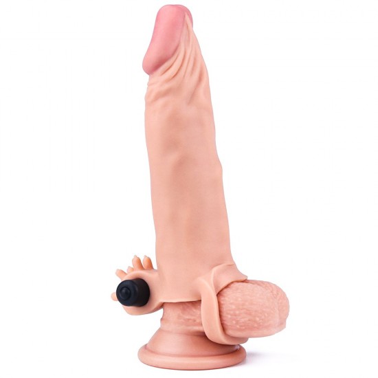5 cm Uzatmalı Realistik Titreşimli Penis Kılıfı X-TENDER 5 cm Uzatmalı Realistik Titreşimli Penis Kılıfı X-TENDER