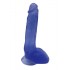25cm mavi Realistik Dildo 
